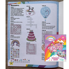 Load image into Gallery viewer, Activity Book with Puffy Stickers - RAINBOW DREAMS (softcover)