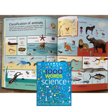 Load image into Gallery viewer, 1000 Words SCIENCE: Build Knowledge, Vocabulary, and Literacy Skills (Hardcover) by DK