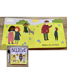 Load image into Gallery viewer, A Celebration of Mindfulness (Singles) - BELIEVE / JOY / LOVE / PEACE (board book)