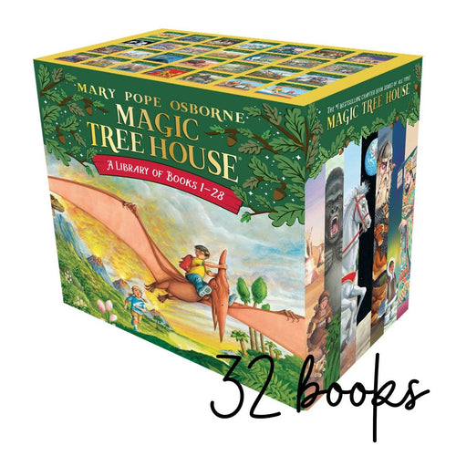 Magic Tree House: A Library Of Books 32 BOOKS Box Set (31 chapter books + 1 workbook)