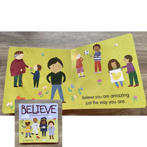 A Celebration of Mindfulness (Singles) - BELIEVE / JOY / LOVE / PEACE (board book)