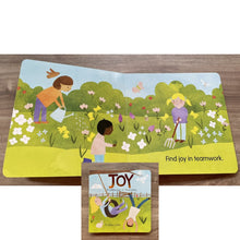 Load image into Gallery viewer, A Celebration of Mindfulness (Singles) - BELIEVE / JOY / LOVE / PEACE (board book)