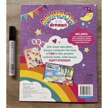 Load image into Gallery viewer, Activity Book with Puffy Stickers - RAINBOW DREAMS (softcover)