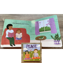 Load image into Gallery viewer, A Celebration of Mindfulness (Singles) - BELIEVE / JOY / LOVE / PEACE (board book)