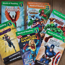 Load image into Gallery viewer, World of Reading AVENGERS (18 books) softcover, no box