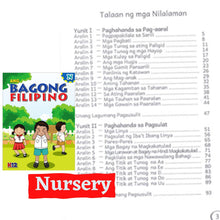 Load image into Gallery viewer, Ang Bagong Filipino workbook (Filipino) Nursery to Grade 3