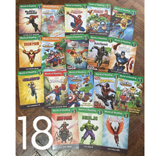 Load image into Gallery viewer, World of Reading AVENGERS (18 books) softcover, no box