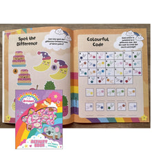 Load image into Gallery viewer, Activity Book with Puffy Stickers - RAINBOW DREAMS (softcover)