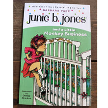 Load image into Gallery viewer, Junie B. Jones - Books in a Bus (28 books) by Barbara Park, Box with slight tear and dents, books no damage