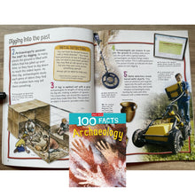 Load image into Gallery viewer, 100 Facts Archaeology (Miles Kelly) softcover