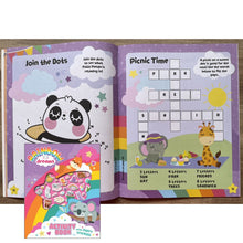 Load image into Gallery viewer, Activity Book with Puffy Stickers - RAINBOW DREAMS (softcover)