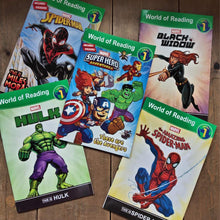 Load image into Gallery viewer, World of Reading AVENGERS (18 books) softcover, no box