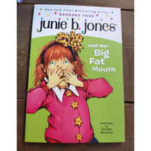 Load image into Gallery viewer, Junie B. Jones - Books in a Bus (28 books) by Barbara Park, Box with slight tear and dents, books no damage