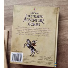 Load image into Gallery viewer, Usborne Illustrated Adventure Stories by Lesley Sims, brand new hardcover, 256 pages,