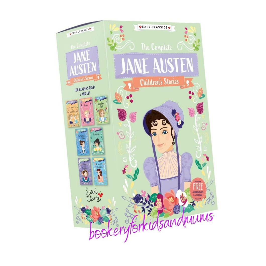 Jane Austen Easy Classics 8 Books Collection - Age 7-9 - Paperback (7 books plus 1 journal)