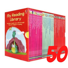 Load image into Gallery viewer, Usborne Second Reading Library (50 books, red box) BOX WITH DAMAGE