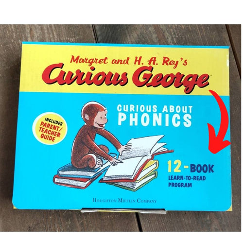 Curious George: Curious About Phonics (12 books) box set