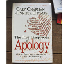 Load image into Gallery viewer, The Five Languages of APOLOGY: How to Experience Healing in All Your Relationships BRAND NEW SOFTCOVER