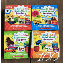 Load image into Gallery viewer, Scholastic Nonfiction Sight Word Readers (Levels A to D)