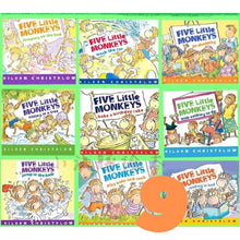 Load image into Gallery viewer, Five Little Monkeys (9 books) softcover