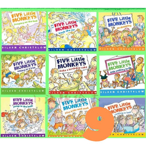 Five Little Monkeys (9 books) softcover