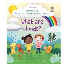 Load image into Gallery viewer, What are Clouds? (Lift the Flap First Questions and Answers) board book