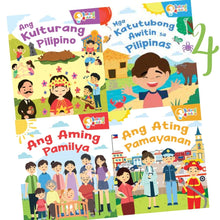 Load image into Gallery viewer, Batang Matalino (Tagalog board books) 4 pcs