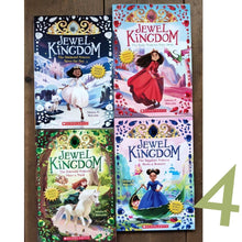 Load image into Gallery viewer, Scholastic Jewel Kingdom 1-4 (4 books, softcover, brand new, with yellowed pages, no box)