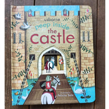 Load image into Gallery viewer, Usborne Peep Inside the Castle (board book)