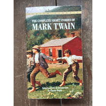 Load image into Gallery viewer, Complete Short Stories of Mark Twain (Bantam Classics) Mass Market Paperback - yellowed pages, with some folds