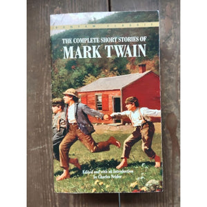 Complete Short Stories of Mark Twain (Bantam Classics) Mass Market Paperback - yellowed pages, with some folds