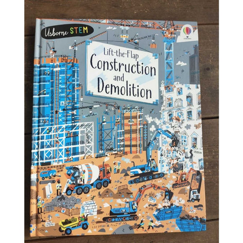 Usborne Lift-the-Flap Construction and Demolition