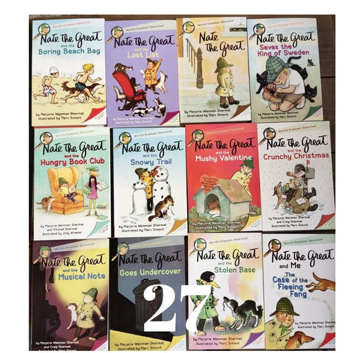 Nate the Great 27 books (softcover) BOX set