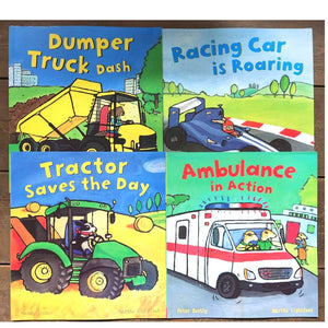 Busy Wheels series (8 books)