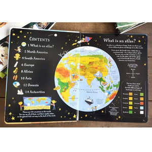 Usborne Lift-the-flap PICTURE ATLAS (board book)