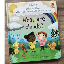 Load image into Gallery viewer, What are Clouds? (Lift the Flap First Questions and Answers) board book