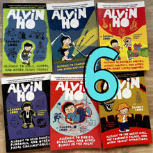 Load image into Gallery viewer, Alvin Ho (6 books) Series (NO BOX - brand new softcover chapter books)