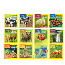 Load image into Gallery viewer, National Geographic Children&#39;s Books LOOK AND LEARN 12 books board (box set)