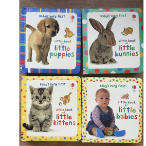 Usborne Little Book series (no box), padded board book