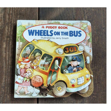 Load image into Gallery viewer, Wheels on the Bus - (Pudgy Board Books) by Grosset &amp; Dunlap &amp; Grosset &amp;