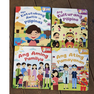 Batang Matalino (Tagalog board books) 4 pcs