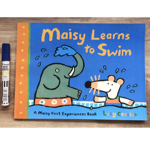 Maisy Learns to Swim: A Maisy First Experience Book Paperback - brand new