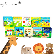 Load image into Gallery viewer, Usborne My Very First Words Boxed Set brand new board books (10 books)