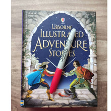 Load image into Gallery viewer, Usborne Illustrated Adventure Stories by Lesley Sims, brand new hardcover, 256 pages,