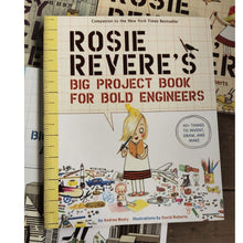 Load image into Gallery viewer, The QUESTIONEERS series (Ava Twist, Iggy Peck, Rosie Revere( 3 storybooks + 3 companion workbooks (6 books) no box