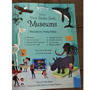 Usborne Sticker (MUSEUM)