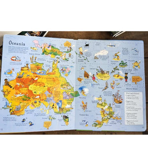 Usborne Lift-the-flap PICTURE ATLAS (board book)