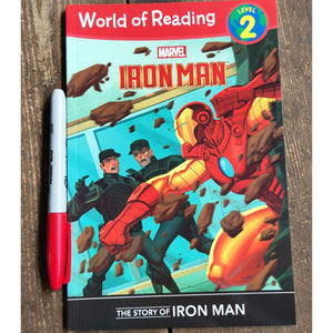 World of Reading (AVENGERS) --13 books - Level 1 and Level 2 (no box, softcover)