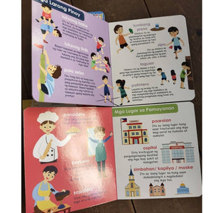 Batang Matalino (Tagalog board books) 4 pcs