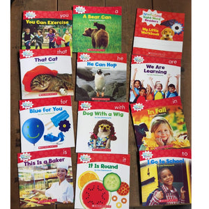 Scholastic Nonfiction Sight Word Readers (Levels A to D)